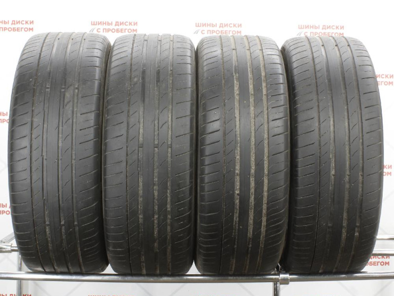 Континенталь 235/55/19 ContiSportContact 5  (с пробегом) DOT 4418 г.п.5мм пр.1