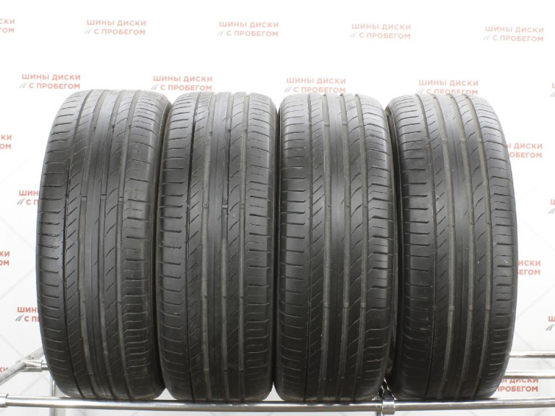 Континенталь 235/55/19 ContiSportContact 5  (с пробегом) DOT 3918 г.п.5мм