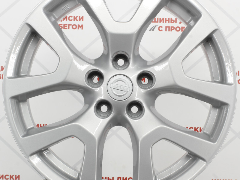 ОД  Qashqai  7,0\R18 5*114,3 ET40  d66,1  Серебро/окрас  [122033137477]  с пробегом/837