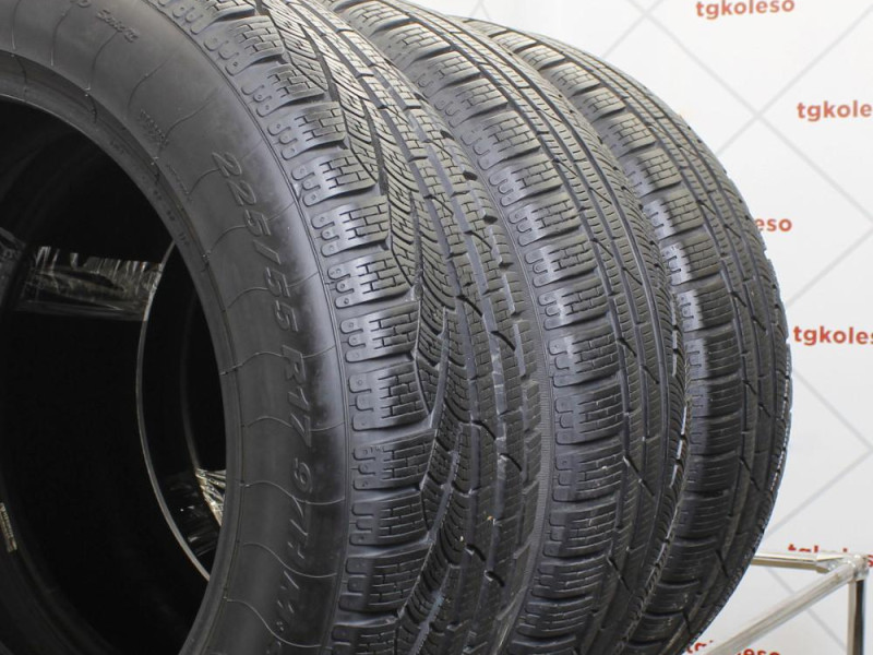 Пирелли 225/55/17 SOTTO ZERO  (с пробегом) DOT 3012 г.п.7мм